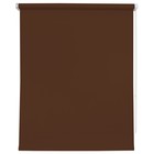 Рулонная штора «Плайн», 85х175 см, цвет темно-коричневый - фото 295538711