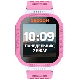 

Смарт-часы GEOZON CLASSIC 1.44", TFT, IP54, GPS, Android, iOS, розовые