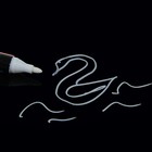 УЦЕНКА Маркер меловой для стекла, LED на блистере, белый - Фото 2