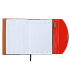 Ежедневник недатированный А5, 140 листов в клетку, обложка кожзам, МИКС - фото 24286643