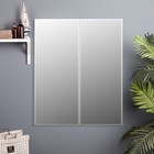 Зеркало-шкаф для ванной комнаты "Виктория 60" белый, 60 х 73 х 14,5 см - Фото 3