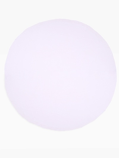 Скатерть однотонная «Доляна» Patterns, d=300, белая