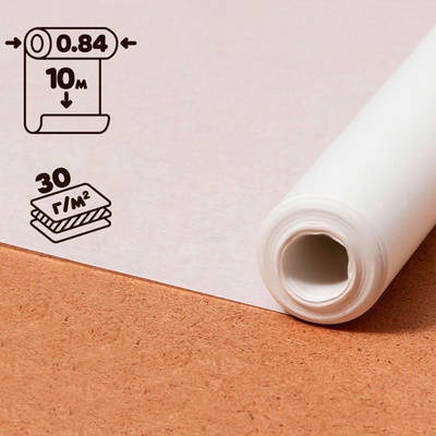 Калька под карандаш 840 мм в рулоне 10 м, 30 г/м²