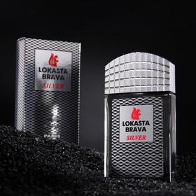 Туалетная вода мужская LOKASTA BRAVA SILVER, 100 мл 7789426