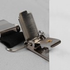 Клипса для фиксации, 25 мм, цвет никель 7791203