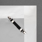 Клипса для фиксации, 25 мм, цвет никель 7791203