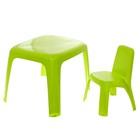 Комплект детской мебели, цвет лайм - фото 9645524