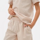 Комплект для мальчика (рубашка, шорты) MINAKU: Cotton Collection, бежевый, рост 98 см - Фото 12