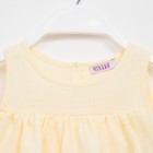 Платье для девочки MINAKU: Cotton Collection цвет желтый, рост 110 - Фото 7