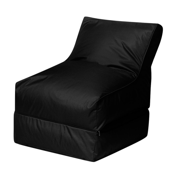 Кресло-лежак, раскладной, цвет чёрный - Фото 1