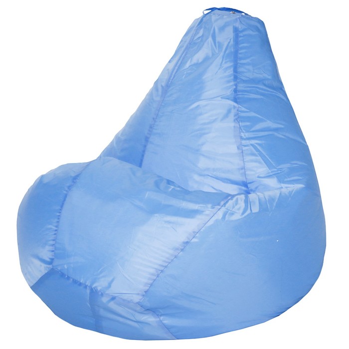 Кресло-мешок «Груша», оксфорд, размер L, цвет голубой - Фото 1