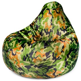 Кресло-мешок «Груша», оксфорд, размер L, цвет камуфляж