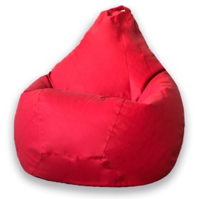 Кресло-мешок «Груша» «Фьюжн», размер 3ХL, цвет красный