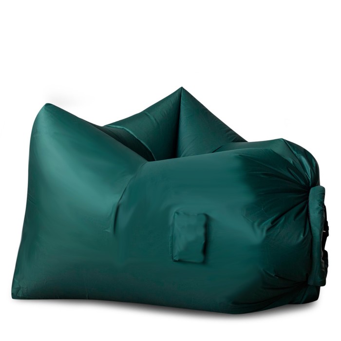 Кресло надувное AirPuf, цвет зелёный - Фото 1