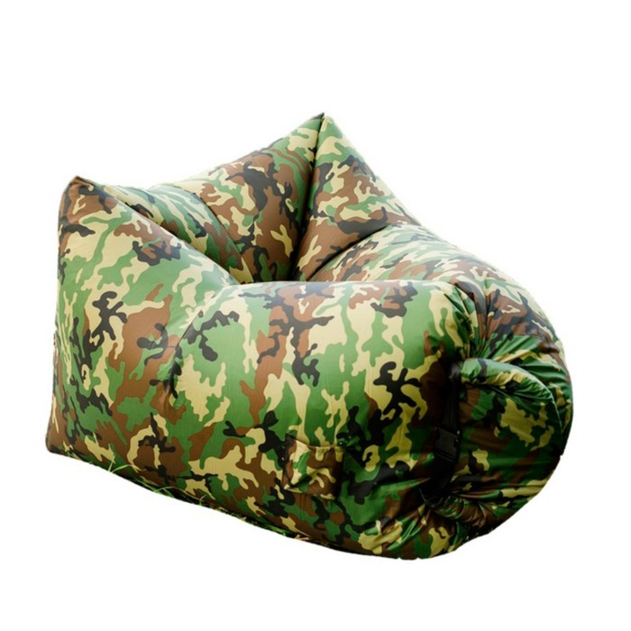 Кресло надувное AirPuf, цвет камуфляж - Фото 1