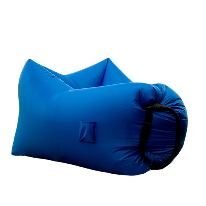 Кресло надувное AirPuf, цвет синий - Фото 1