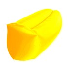 Лежак AirPuf, надувной, цвет жёлтый - фото 297287056