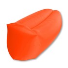Лежак AirPuf, надувной, цвет оранжевый - фото 297287060