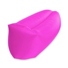 Лежак AirPuf, надувной, цвет розовый - фото 297287061