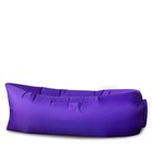 Лежак AirPuf, надувной, цвет фиолетовый - фото 297287062
