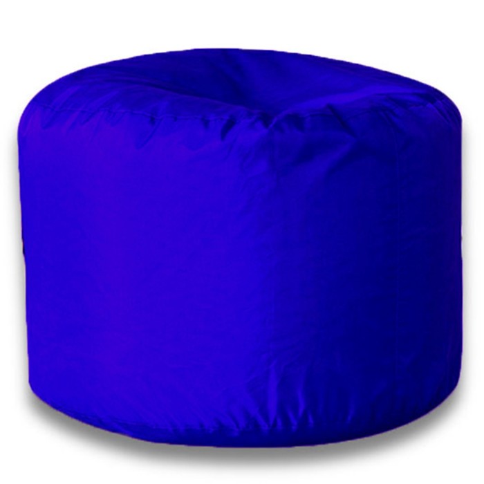 Пуфик «Круг», оксфорд, цвет синий - Фото 1