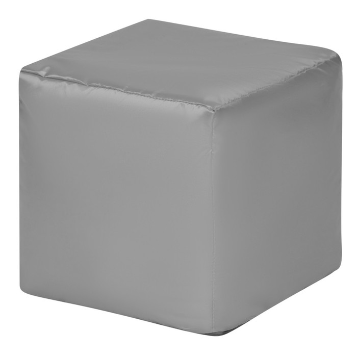 Пуфик «Куб», оксфорд, цвет серый - Фото 1