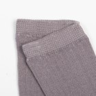 Гольфы детские, цвет серый, размер 14 - фото 49594097