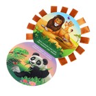 Игровой и обучающий набор «Весёлый зоопарк», пазл + картонная книга - Фото 6