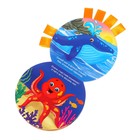 Игровой и обучающий набор «Кто живёт в море», пазл + картонная книга - фото 24365169