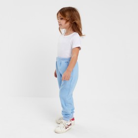 

Брюки для девочки, цвет голубой, рост 110