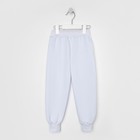 Брюки для девочки, цвет светло-серый, рост 134-140 - фото 52260199