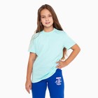 Брюки для девочки, цвет синий, рост 152 - фото 50732726