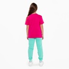 Брюки для девочки, цвет бирюзовый, рост 140 7687742