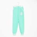 Брюки для девочки, цвет бирюзовый, рост 164 7687746