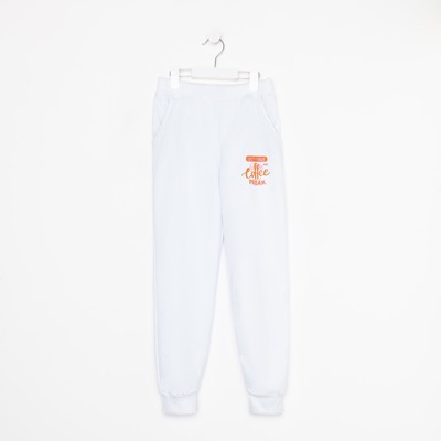 Брюки для девочки, цвет светло-серый, рост 158