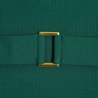 Купальник женский слитный MINAKU, размер 44, зелёный - фото 48470665