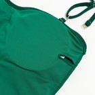 Купальник женский слитный MINAKU, размер 44, зелёный - фото 48470667