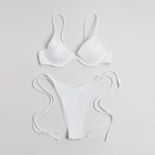 Купальник женский раздельный на косточках MINAKU цвет молочный, размер 44 - Фото 7