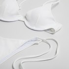 Купальник женский раздельный на косточках MINAKU цвет молочный, размер 44 - Фото 8