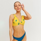 Купальник раздельный MINAKU, цвет синий/жёлтый, размер 44 - Фото 4