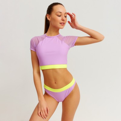 Купальник раздельный MINAKU, цвет сиреневый, размер 42