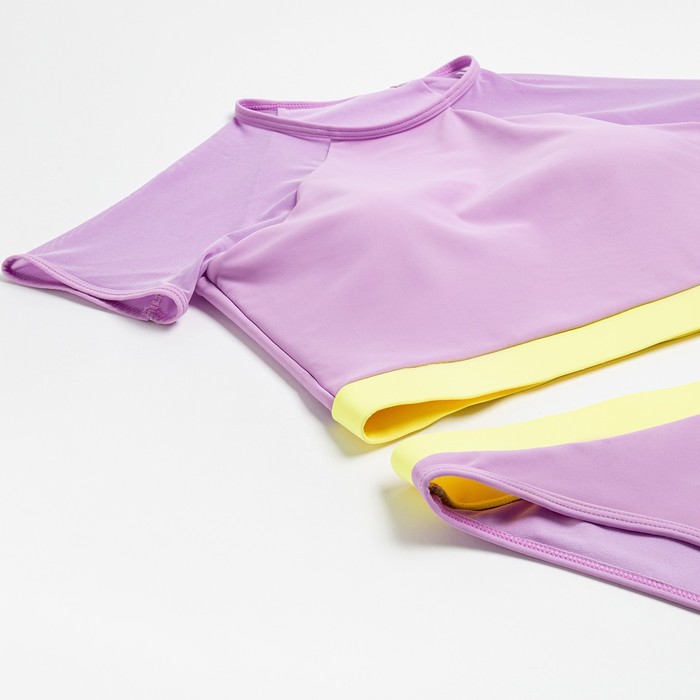 Купальник раздельный MINAKU, цвет сиреневый, размер 46