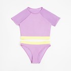 Купальник раздельный MINAKU, цвет сиреневый, размер 48 - Фото 11