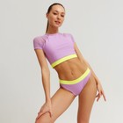 Купальник раздельный MINAKU, цвет сиреневый, размер 48 - Фото 4