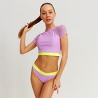 Купальник раздельный MINAKU, цвет сиреневый, размер 48 - Фото 6