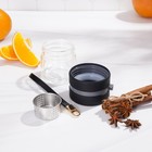 Термос-заварник Magistro «Король Лев», 290 мл, с двойными стенками, с силиконовой ручкой, стекло, прозрачный - Фото 4