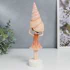 Сувенир полистоун "Девочка с ракушкой" 23,5х6х7,5 см 7077650