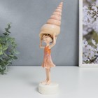 Сувенир полистоун "Девочка с ракушкой" 23,5х6х7,5 см 7077650