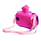 Фотоаппарат-проектор «Милой принцессе», звук, свет, цвет розовый - фото 7483879