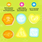 Развивающая пирамидка-сортер «Утёнок», 13 предметов - фото 21533568